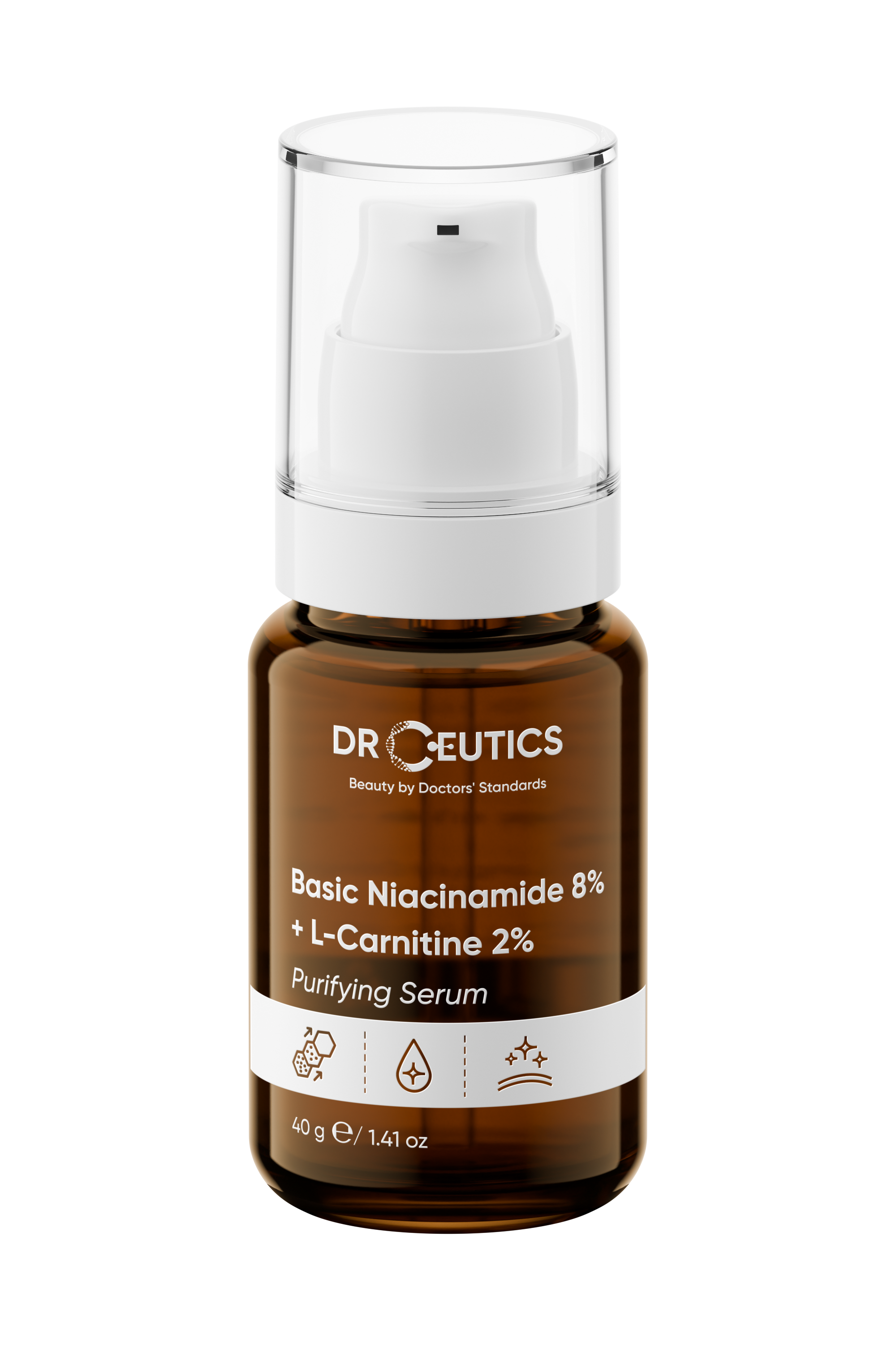 Basic Niacinamide 8% + L-Carnitine 2_ Purifying Serum 40g