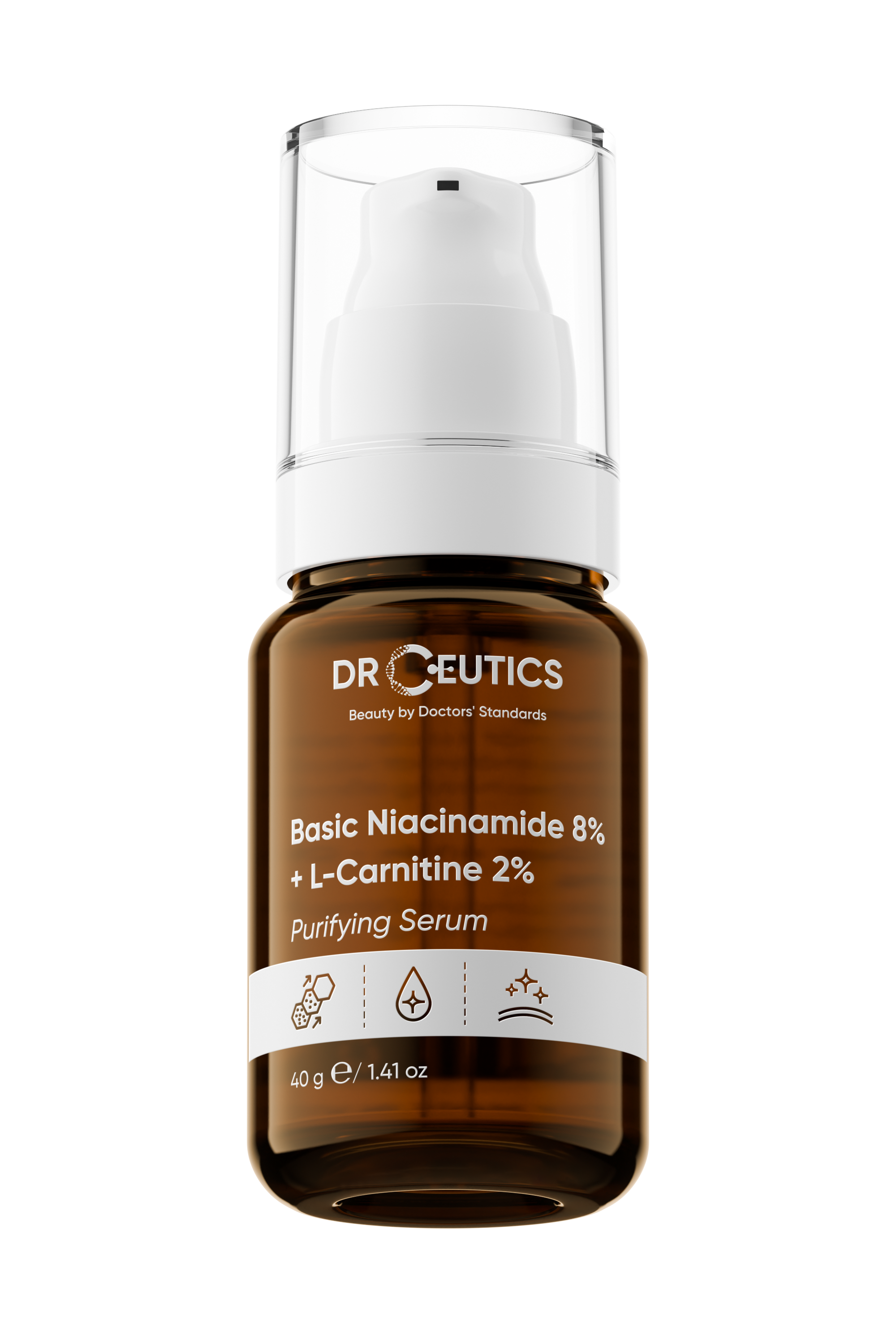 Basic Niacinamide 8% + L-Carnitine 2_ Purifying Serum 40g