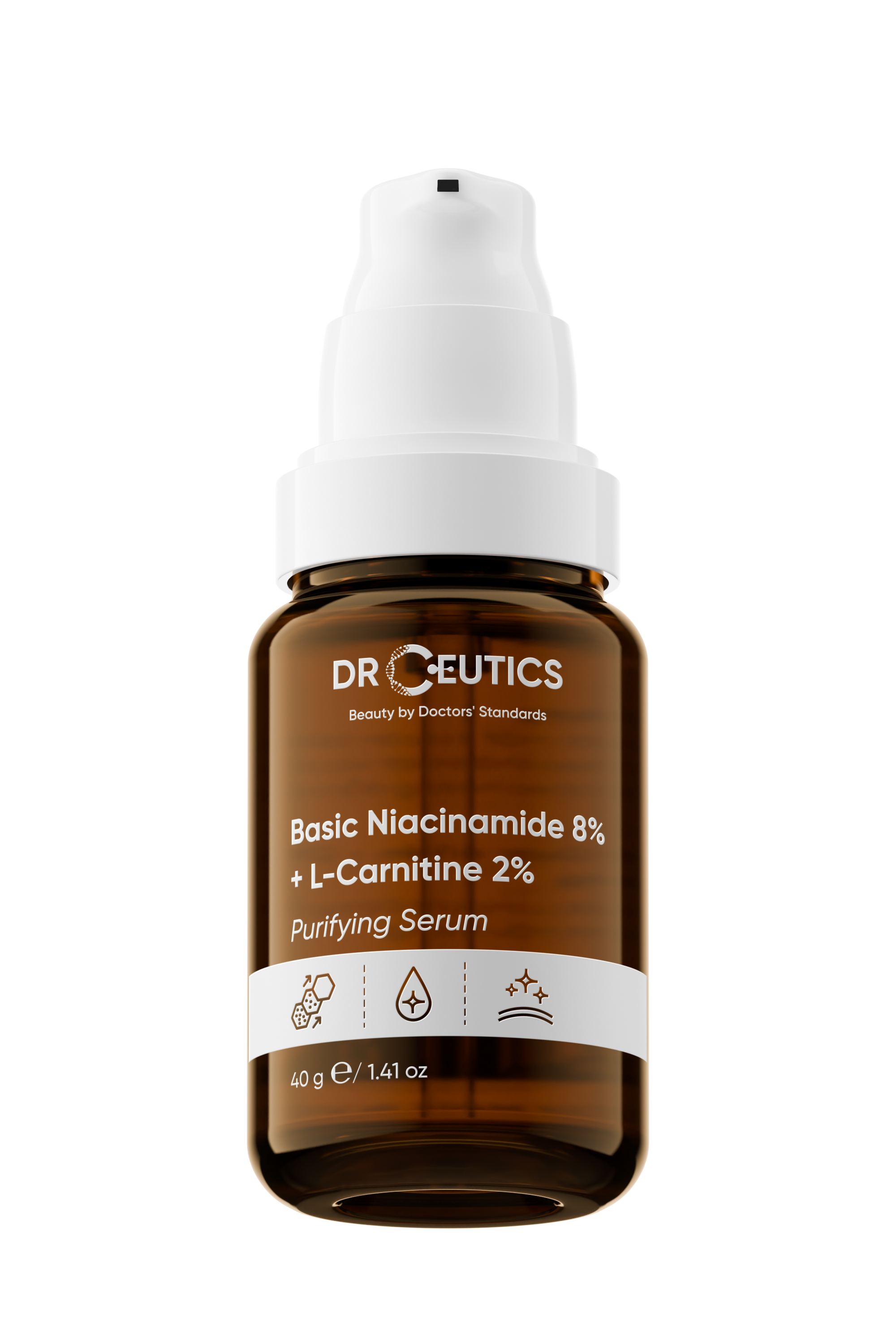 Basic Niacinamide 8% + L-Carnitine 2_ Purifying Serum 40g