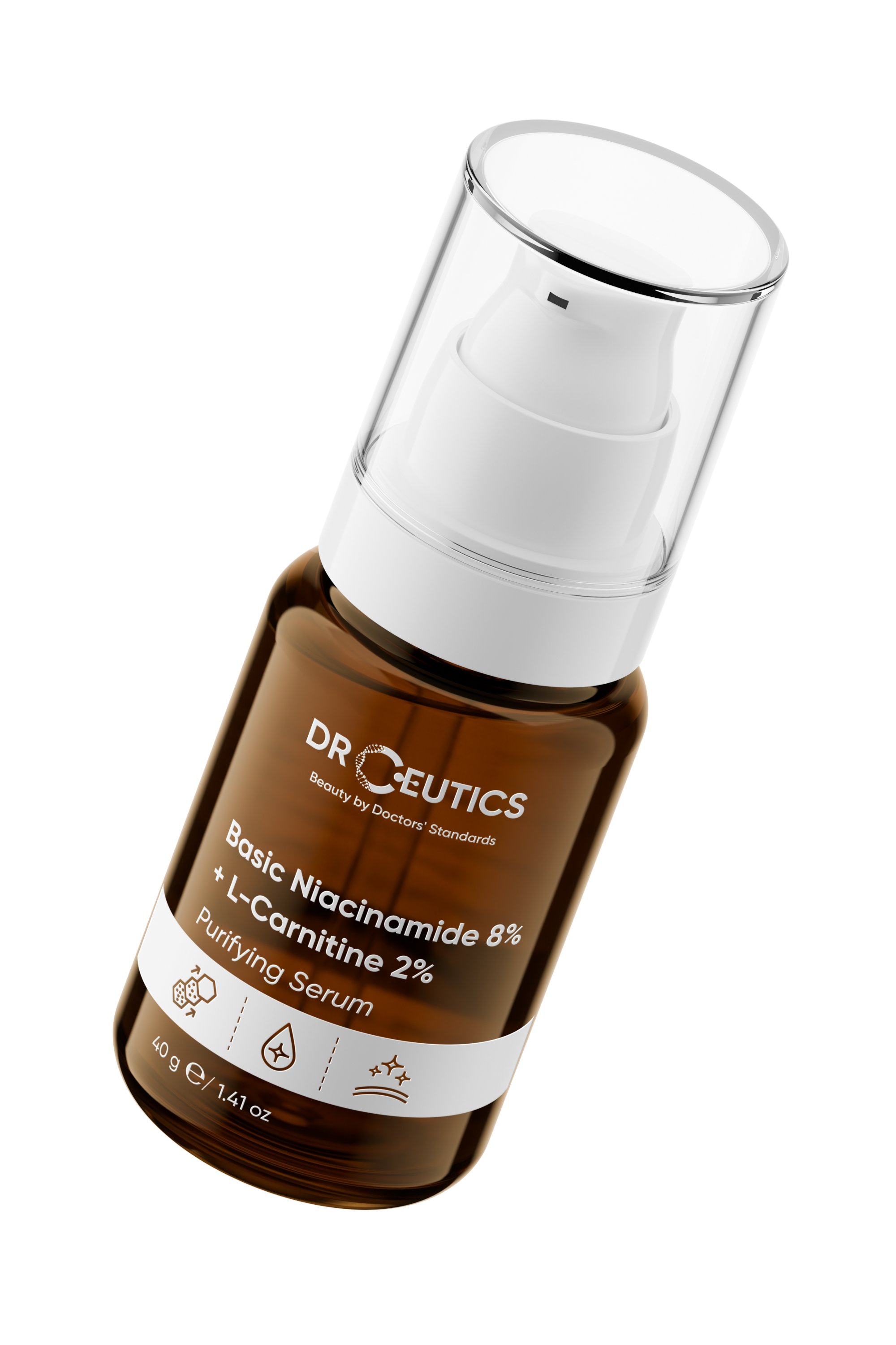 Basic Niacinamide 8% + L-Carnitine 2_ Purifying Serum 40g