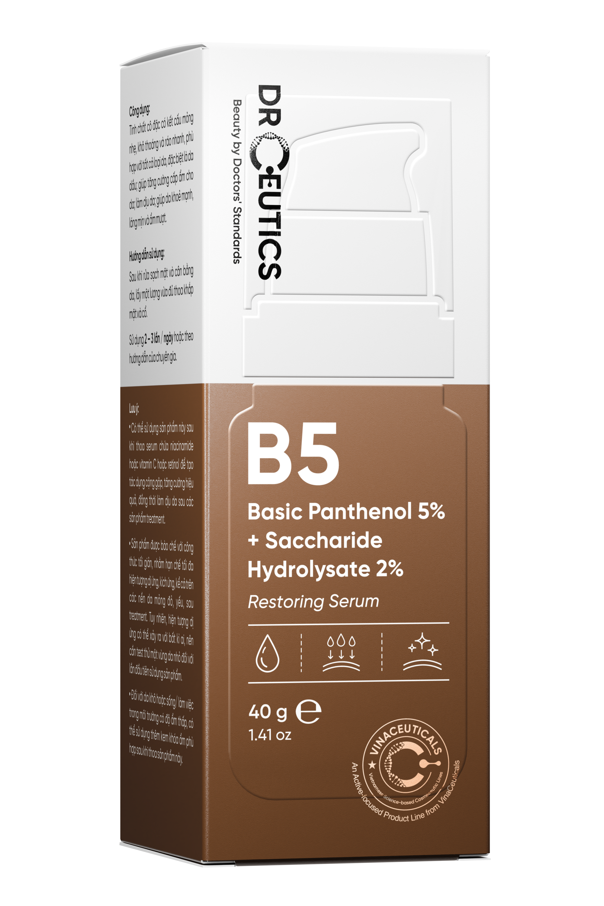 Basic Panthenol 5% + Saccharide Hydrolysate 2% Restoring Serum 40g