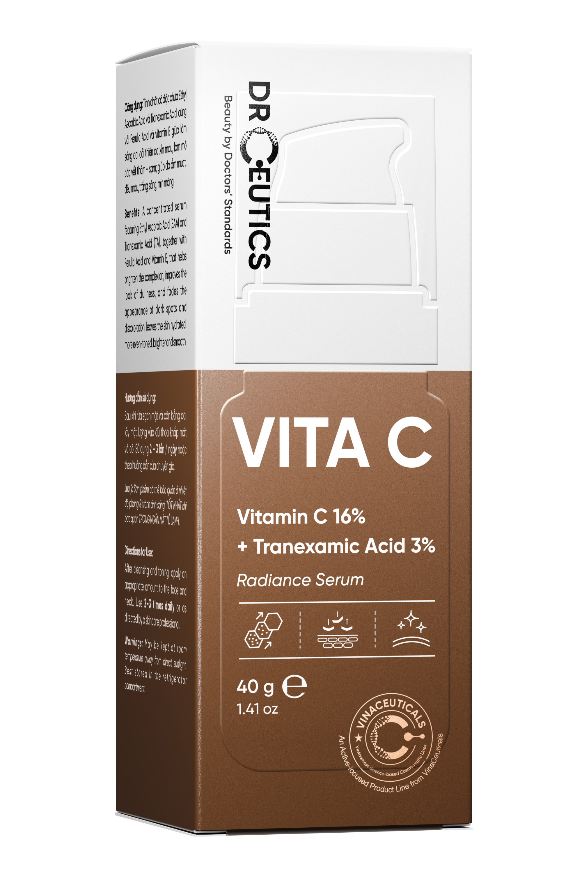Vitamin C 16% + Tranexamic Acid 3% Radiance Serum 40g