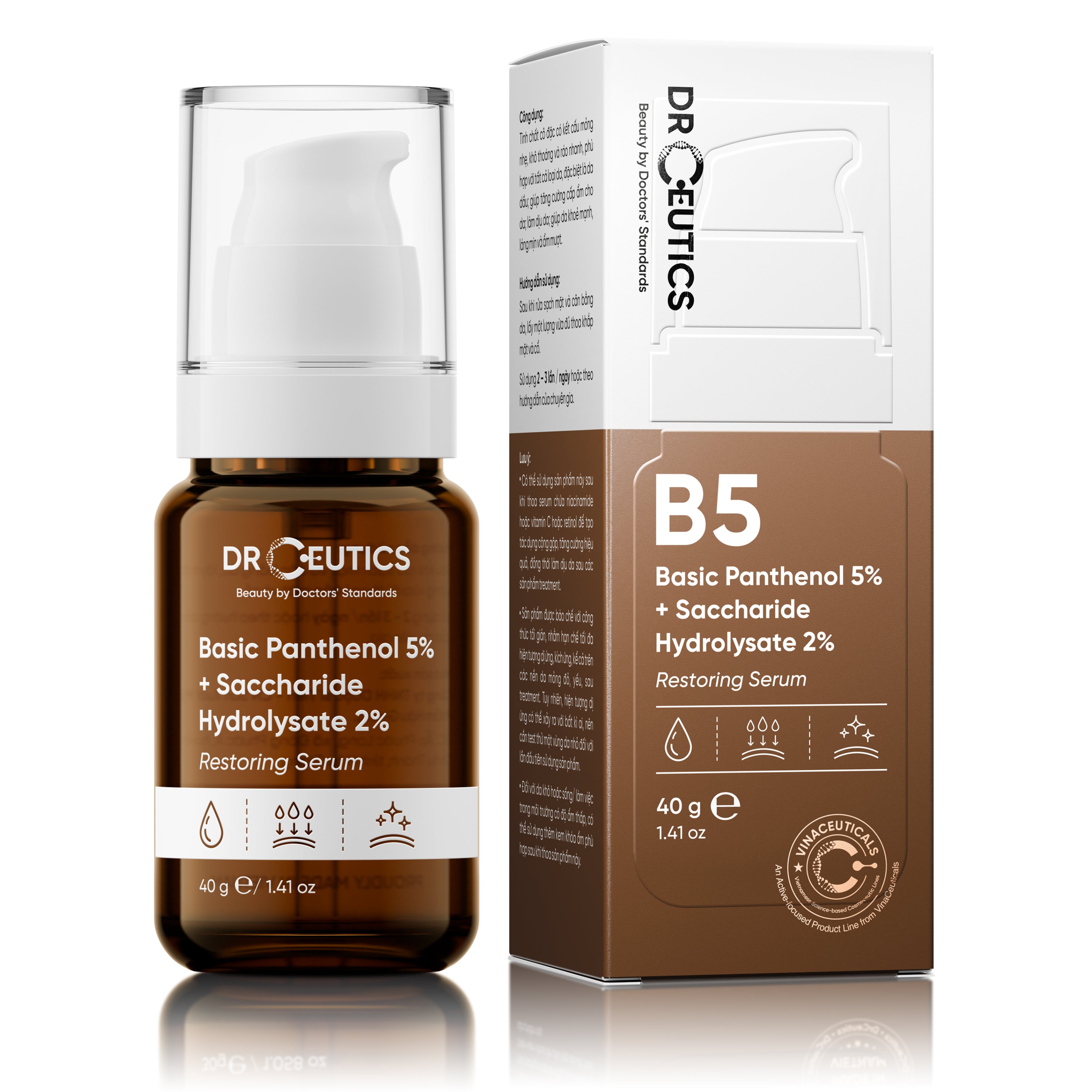 Basic Panthenol 5% + Saccharide Hydrolysate 2% Restoring Serum 40g